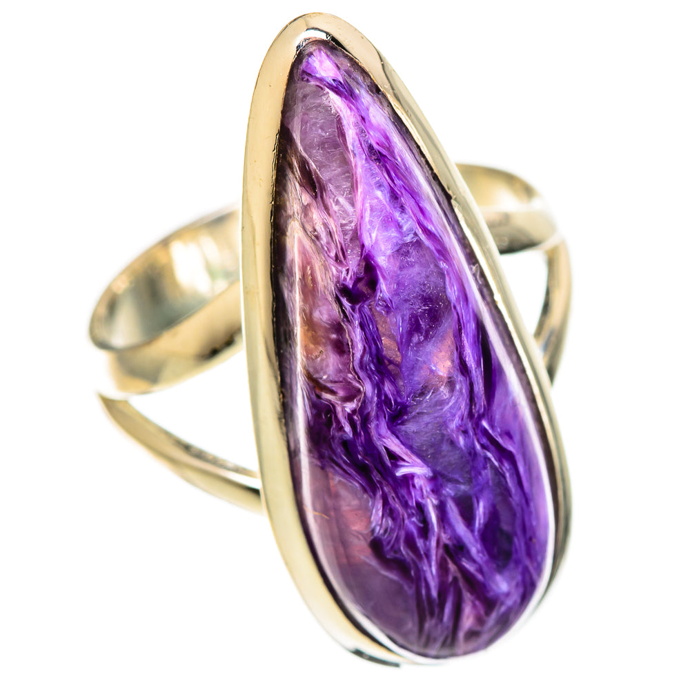 Charoite Rings handcrafted by Anasilvercos - RING108499 - Photo 2