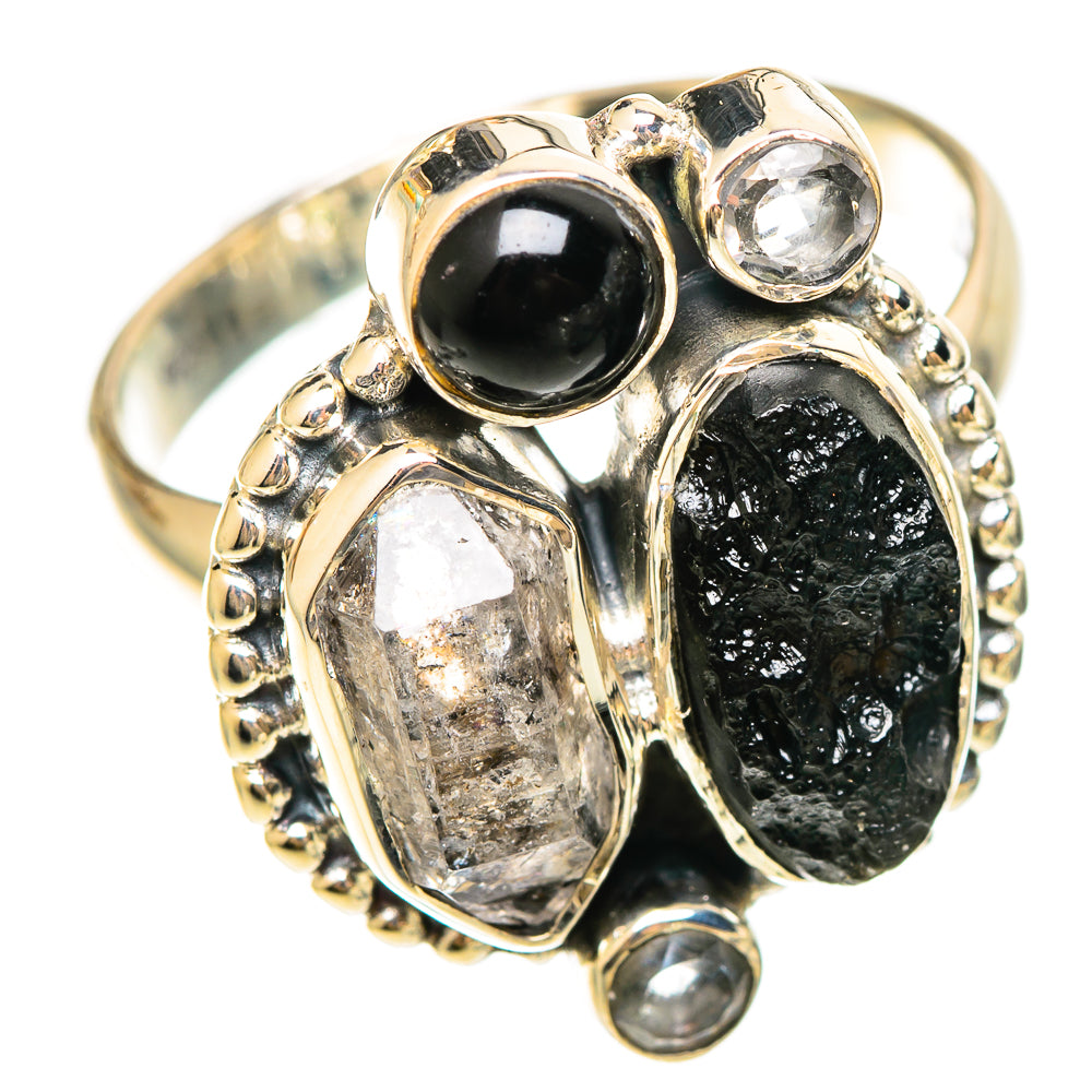 Tektite Rings handcrafted by Anasilvercos - RING108506 - Photo 2