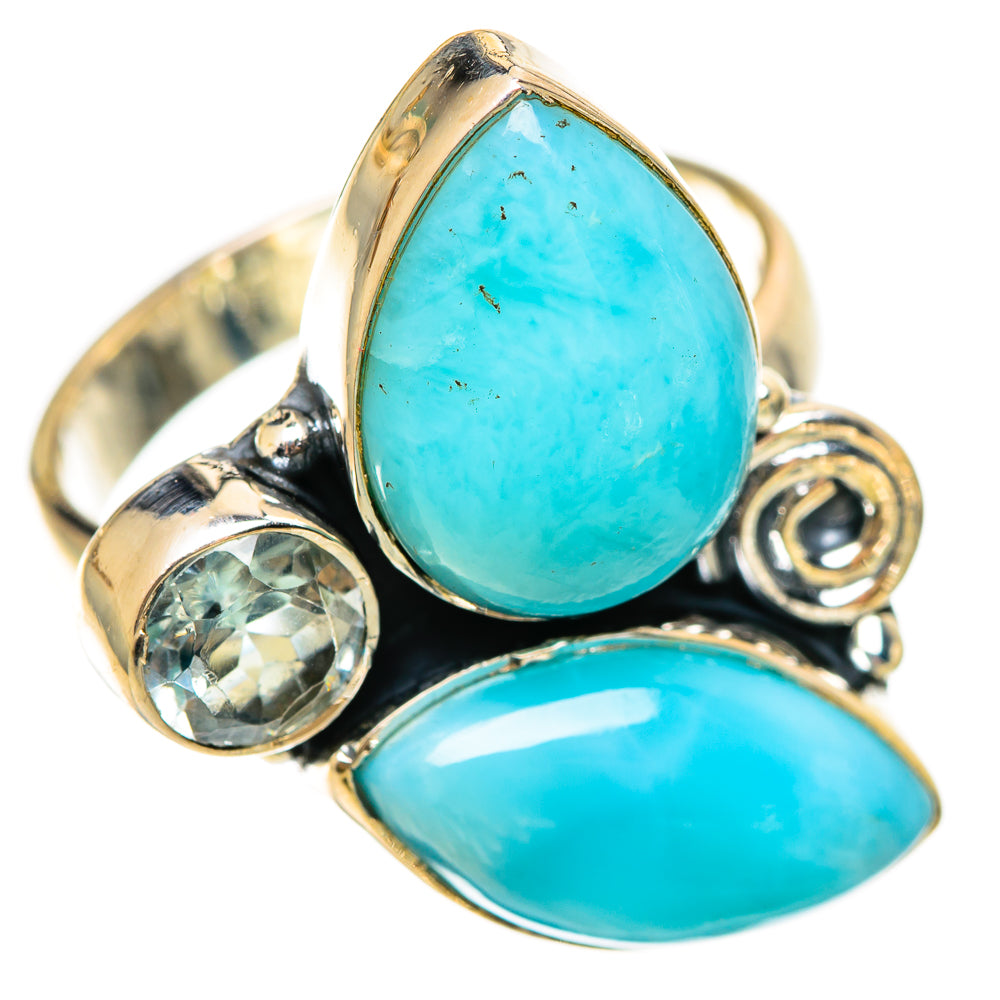 Larimar Rings handcrafted by Anasilvercos - RING108520 - Photo 2