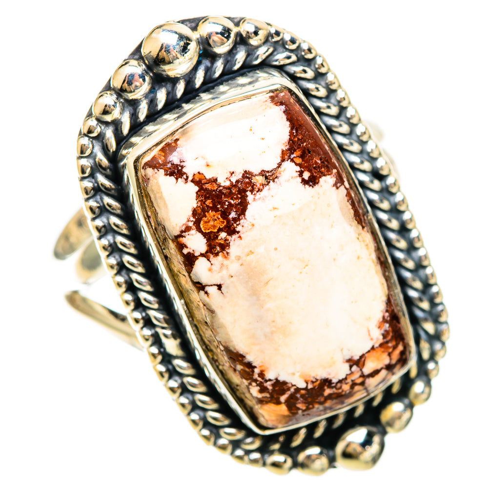 Wild Horse Jasper Rings handcrafted by Anasilvercos - RING108533 - Photo 2