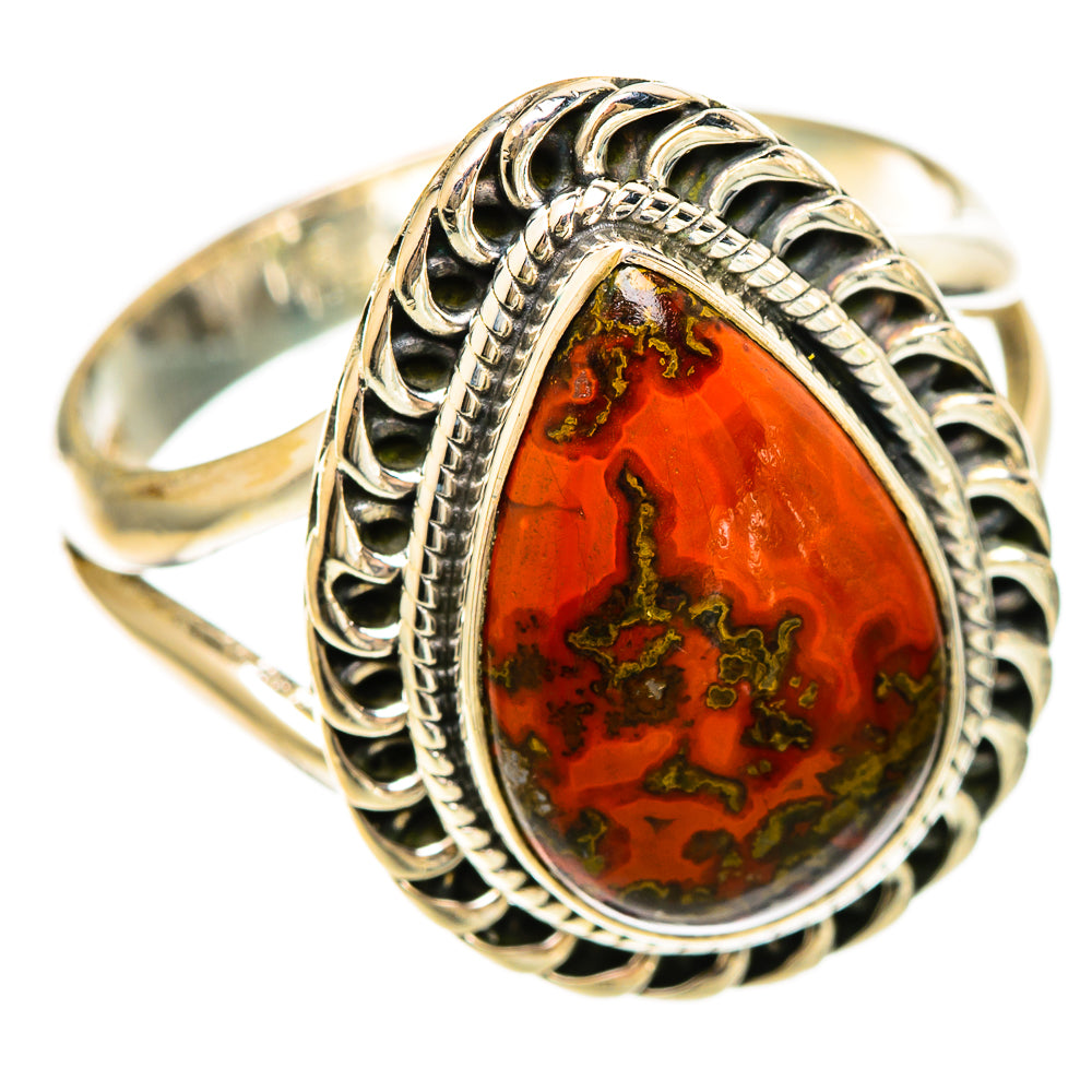 Moroccan Agate Rings handcrafted by Anasilvercos - RING108564 - Photo 2