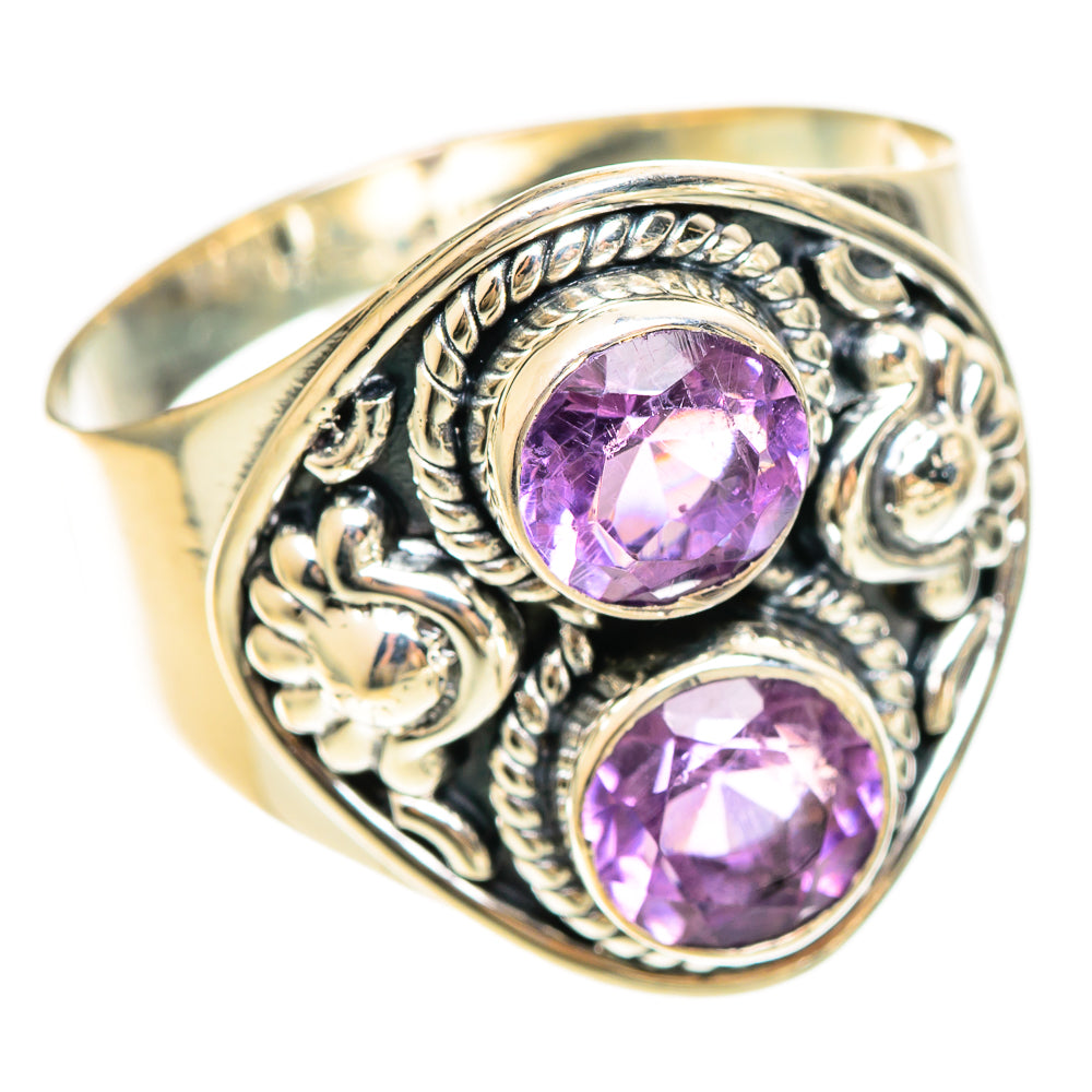 Amethyst Rings handcrafted by Anasilvercos - RING108570 - Photo 2