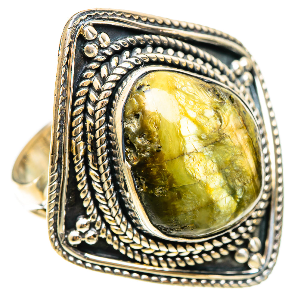 Rainforest Jasper Rings handcrafted by Anasilvercos - RING108596 - Photo 2