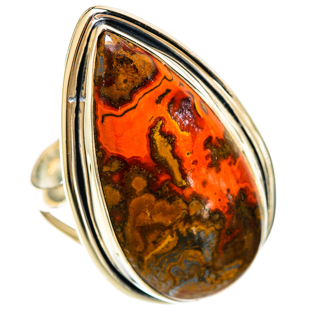 Moroccan Agate Rings handcrafted by Anasilvercos - RING108602 - Photo 2