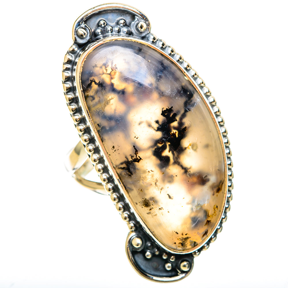 Dendritic Opal Rings handcrafted by Anasilvercos - RING108625 - Photo 2