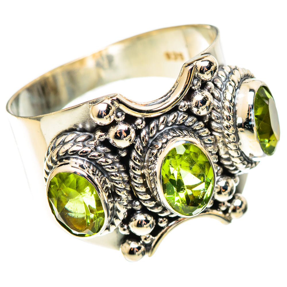 Peridot Rings handcrafted by Anasilvercos - RING108635 - Photo 2