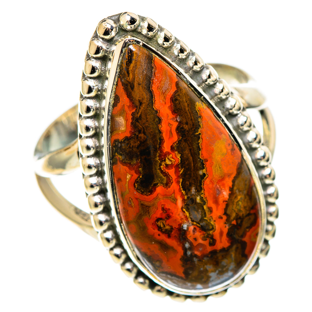 Moroccan Agate Rings handcrafted by Anasilvercos - RING108640 - Photo 2