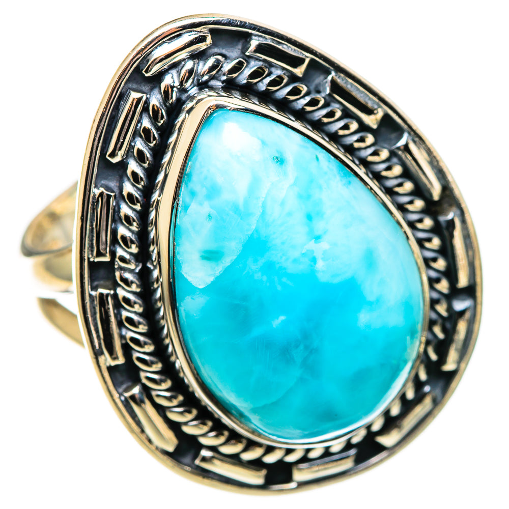 Larimar Rings handcrafted by Anasilvercos - RING108662 - Photo 2