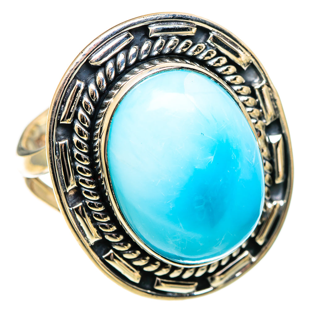 Larimar Rings handcrafted by Anasilvercos - RING108664 - Photo 2