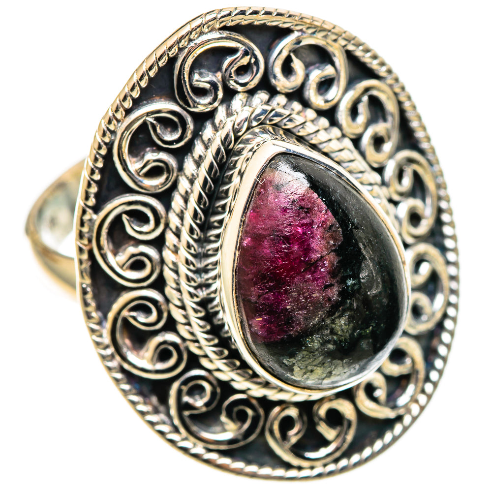 Russian Eudialyte Rings handcrafted by Anasilvercos - RING108681 - Photo 2
