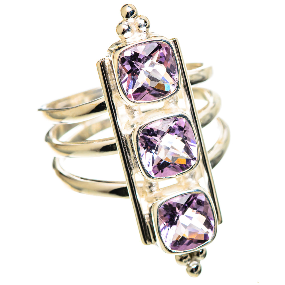 Amethyst Rings handcrafted by Anasilvercos - RING108683 - Photo 2