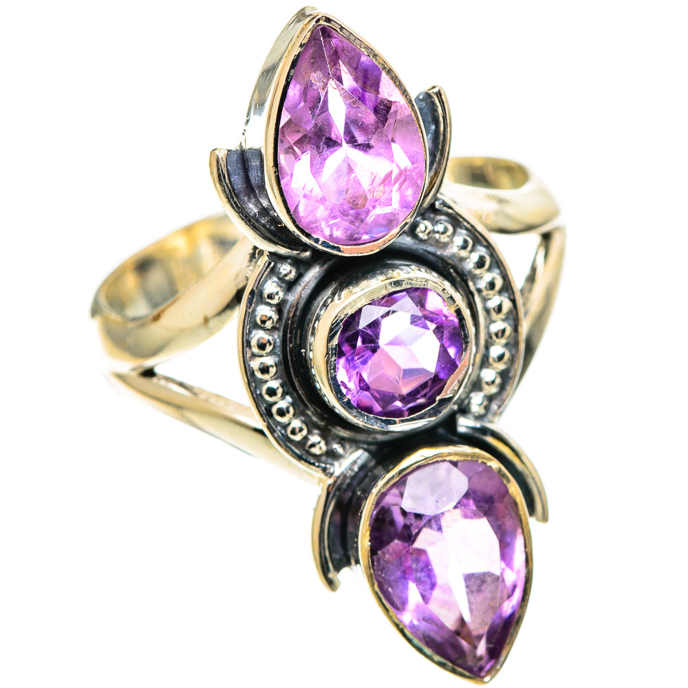 Amethyst Rings handcrafted by Anasilvercos - RING108684 - Photo 2