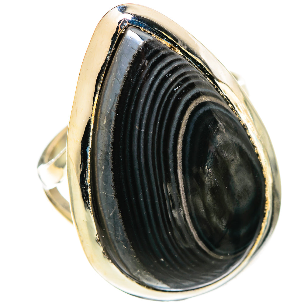 Psilomelane Rings handcrafted by Anasilvercos - RING108687 - Photo 2