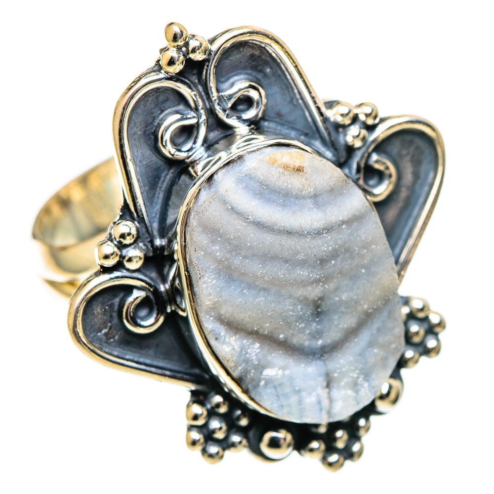 Desert Druzy Rings handcrafted by Anasilvercos - RING108697 - Photo 2