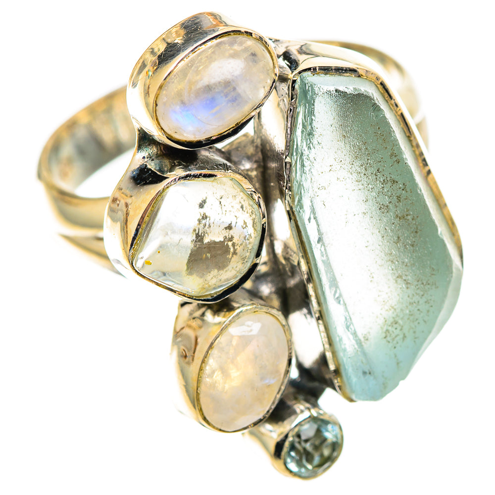 Aquamarine Rings handcrafted by Anasilvercos - RING108703 - Photo 2