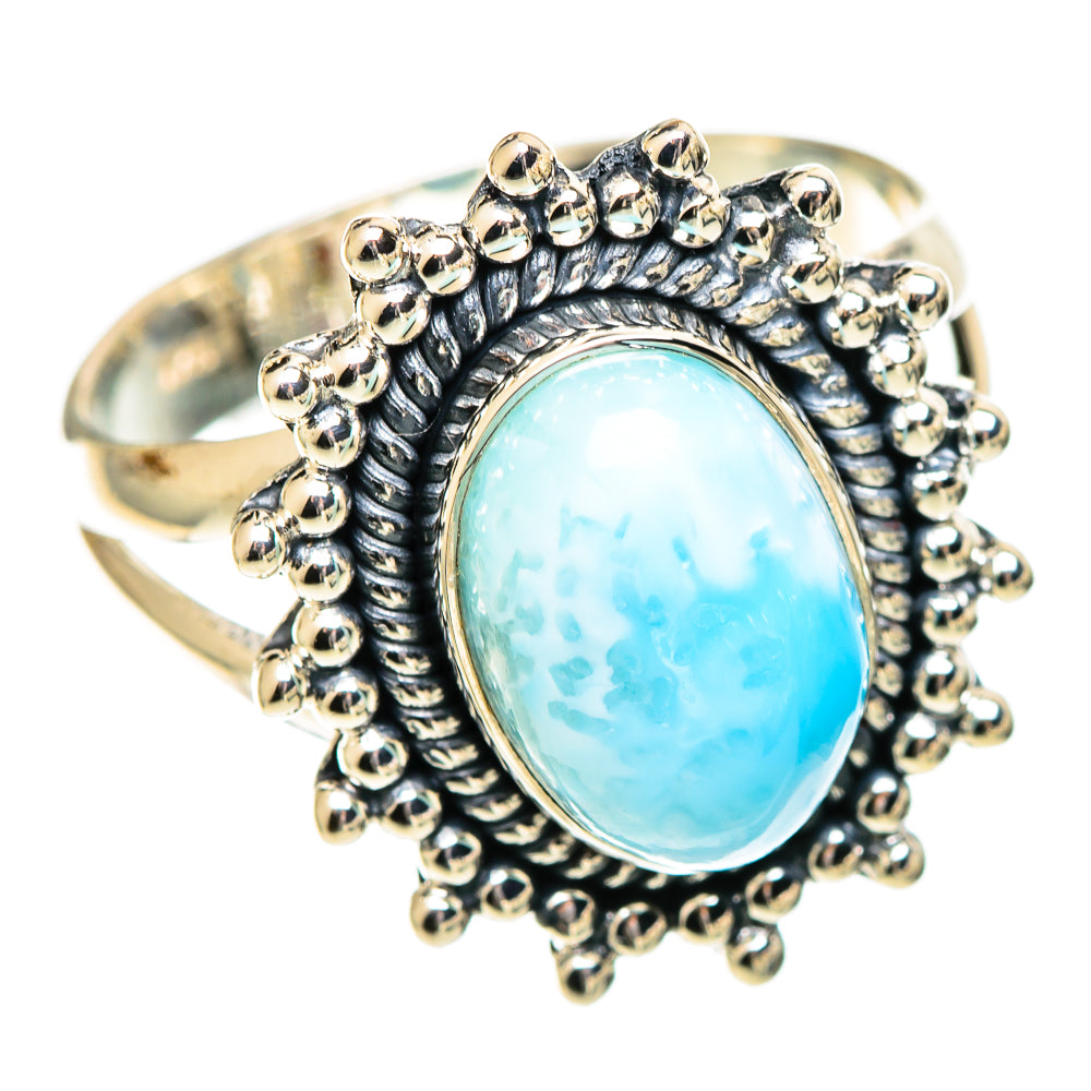 Larimar Rings handcrafted by Anasilvercos - RING108704 - Photo 2