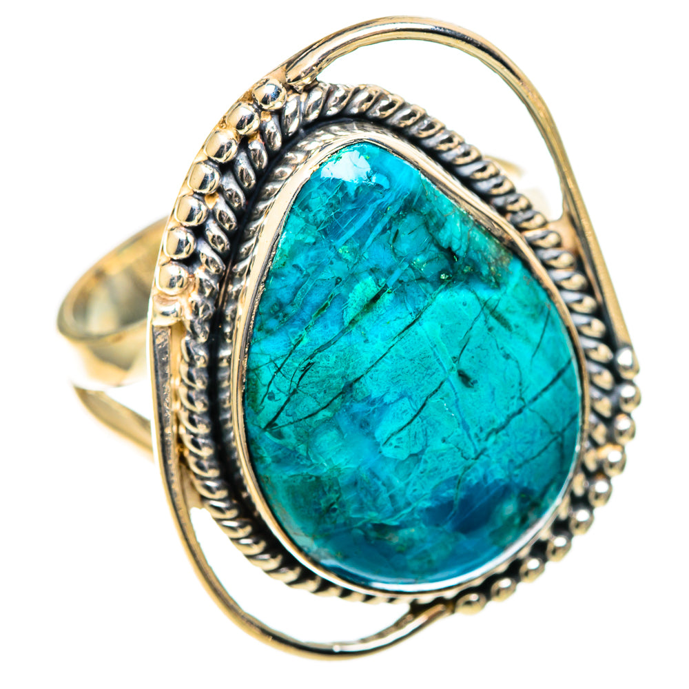 Chrysocolla Rings handcrafted by Anasilvercos - RING108705 - Photo 2