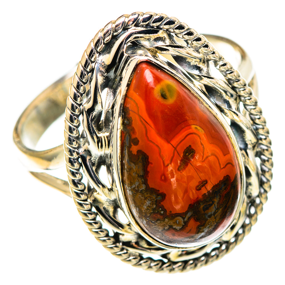Moroccan Agate Rings handcrafted by Anasilvercos - RING108712 - Photo 2