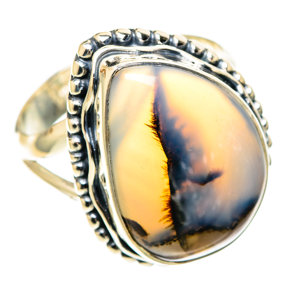 Montana Agate Rings handcrafted by Anasilvercos - RING108726 - Photo 2
