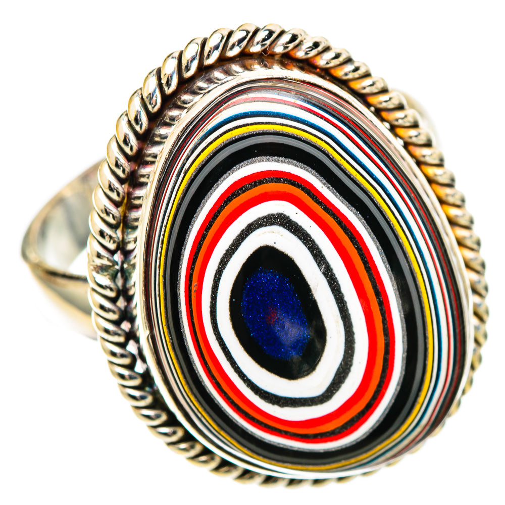 Fordite Rings handcrafted by Anasilvercos - RING108729 - Photo 2