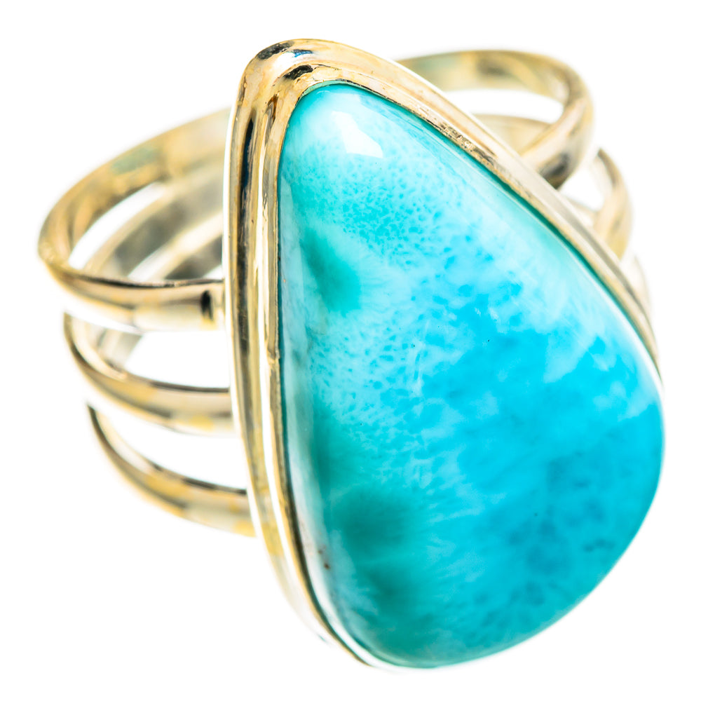Larimar Rings handcrafted by Anasilvercos - RING108730 - Photo 2