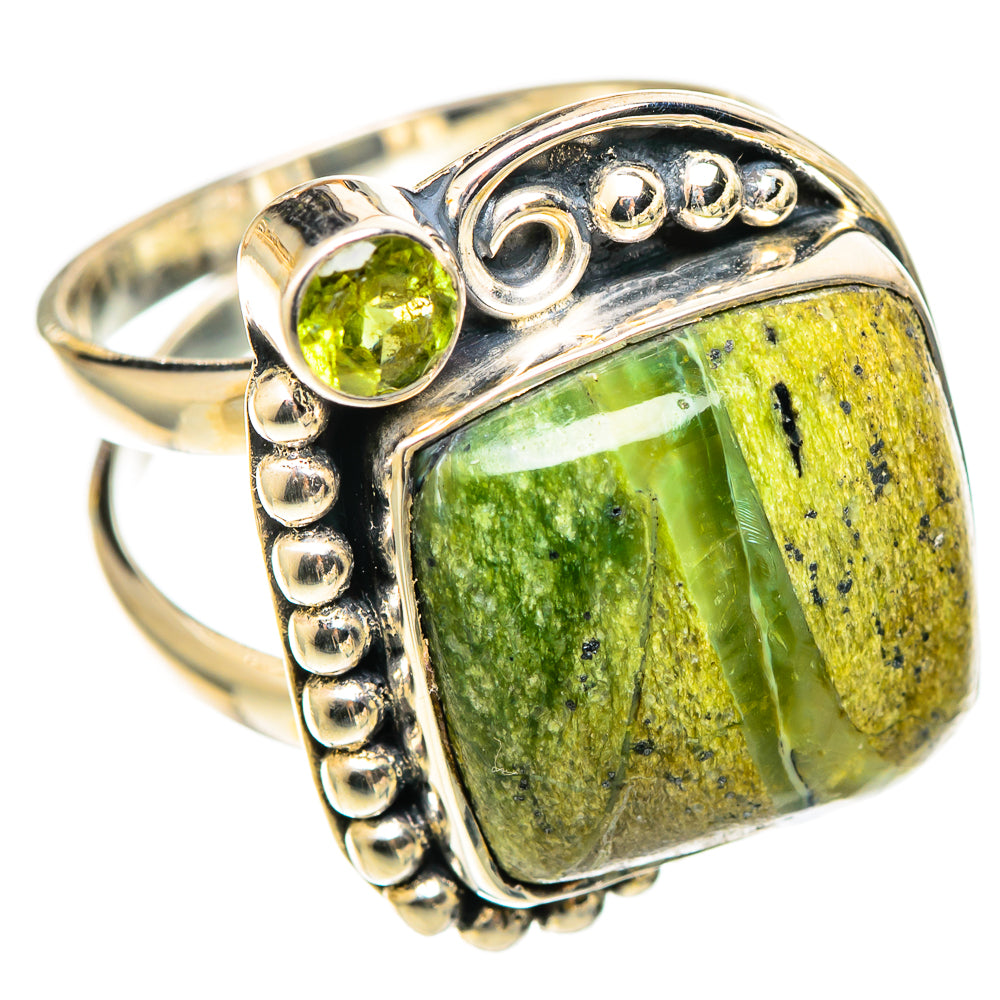 Rainforest Jasper Rings handcrafted by Anasilvercos - RING108740 - Photo 2
