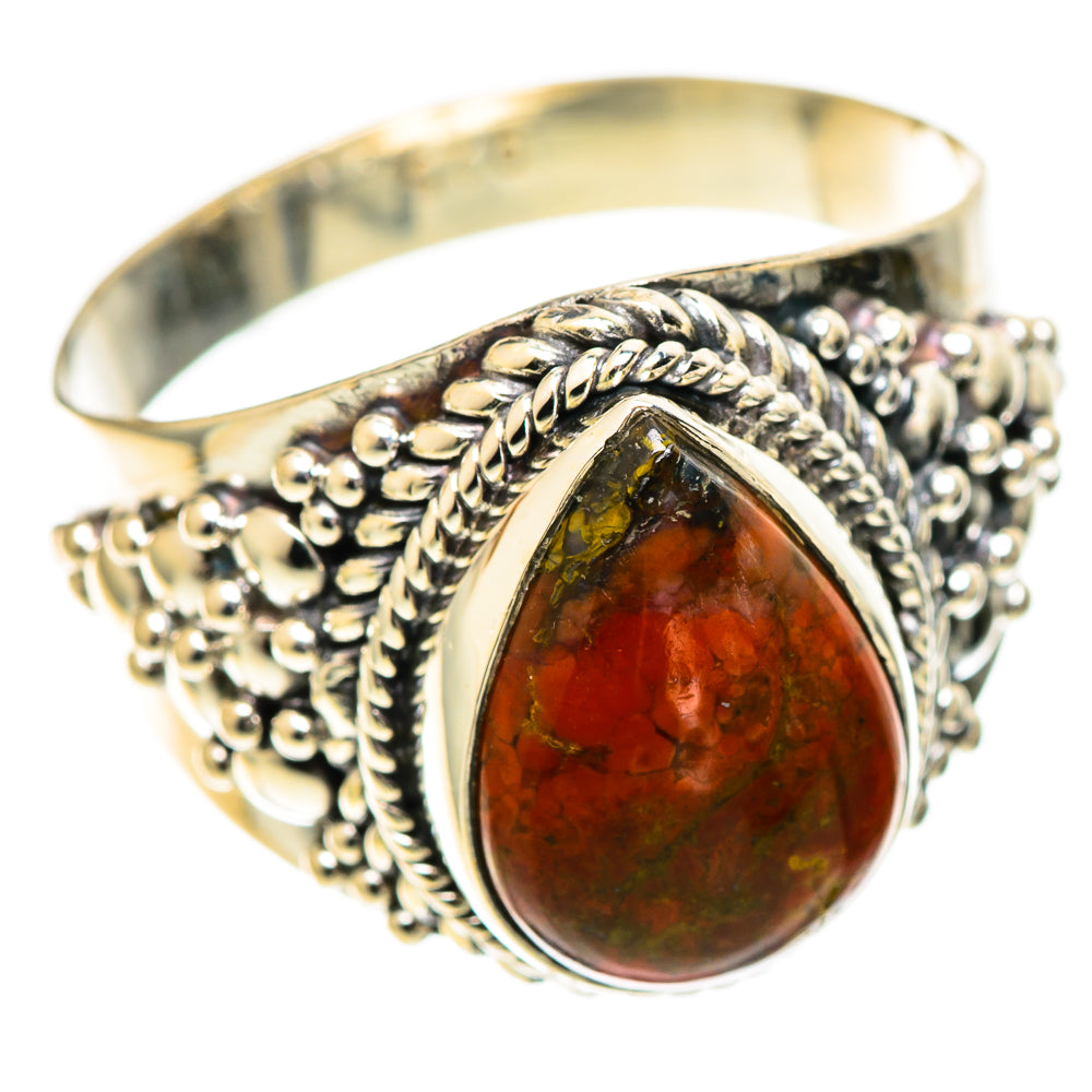 Bloodstone Rings handcrafted by Anasilvercos - RING108743 - Photo 2