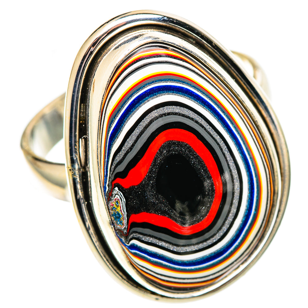 Fordite Rings handcrafted by Anasilvercos - RING108757 - Photo 2