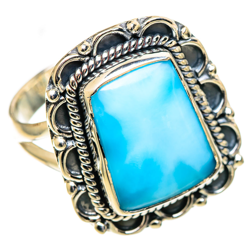 Larimar Rings handcrafted by Anasilvercos - RING108760 - Photo 2