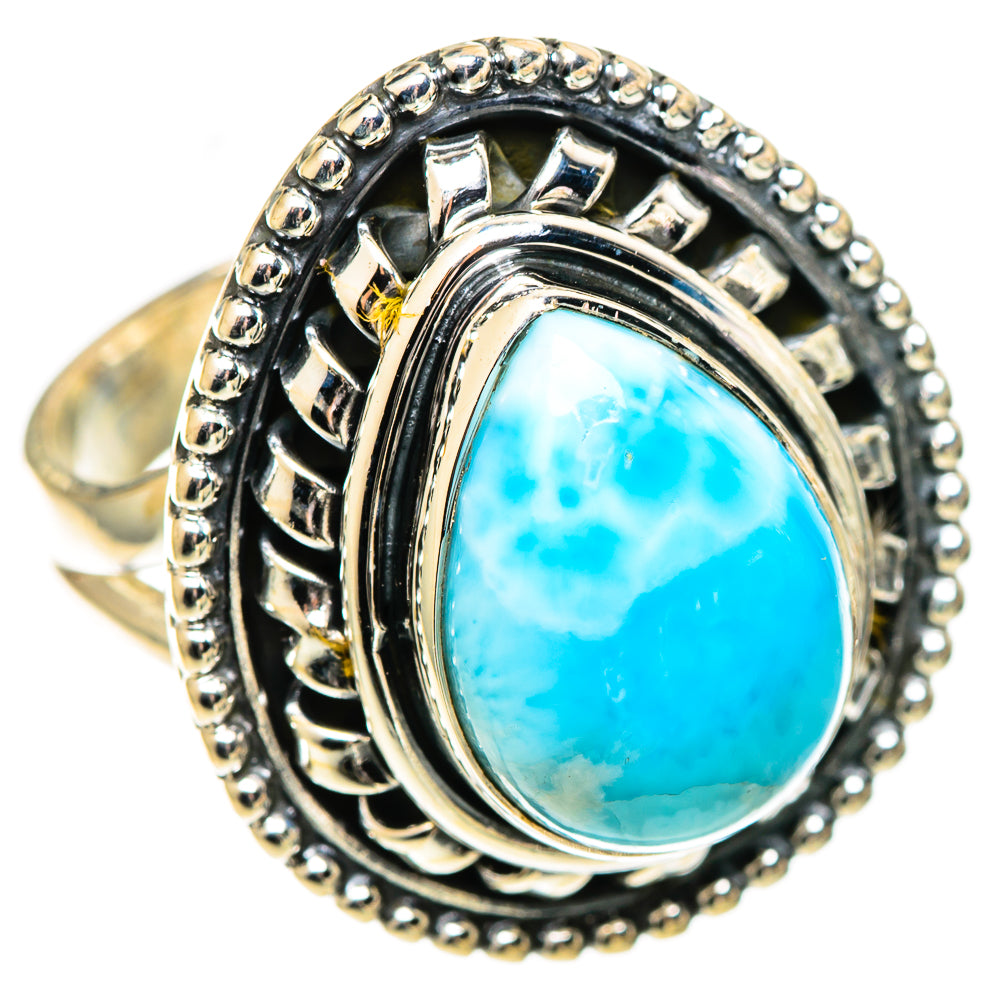 Larimar Rings handcrafted by Anasilvercos - RING108762 - Photo 2