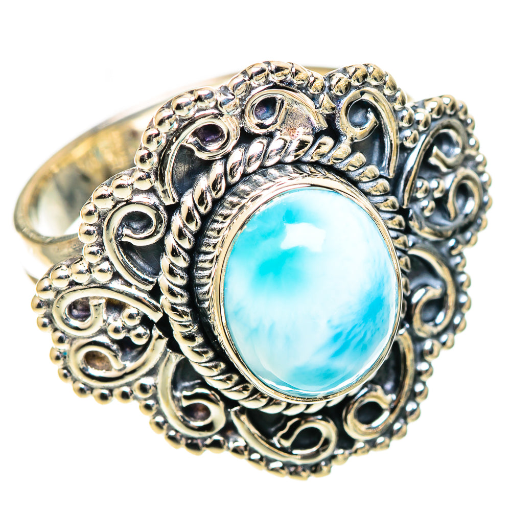 Larimar Rings handcrafted by Anasilvercos - RING108767 - Photo 2