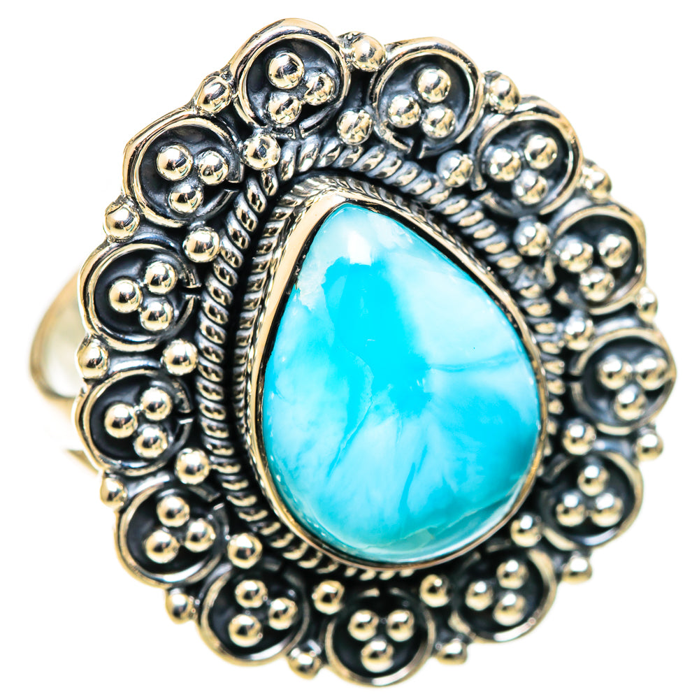 Larimar Rings handcrafted by Anasilvercos - RING108789 - Photo 2