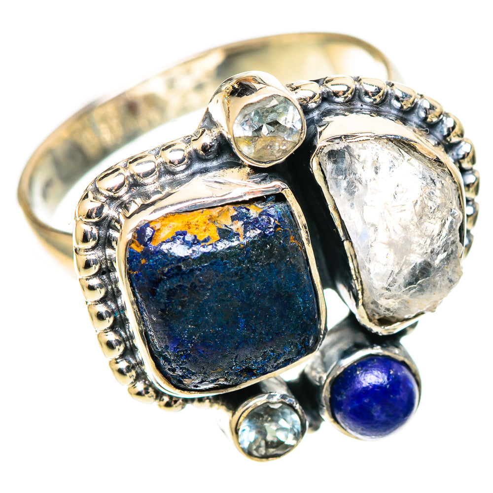 Azurite Rings handcrafted by Anasilvercos - RING108793 - Photo 2