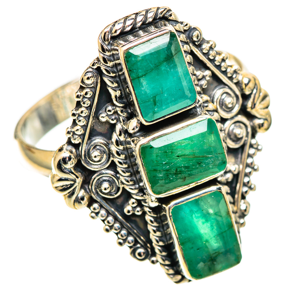 Emerald Rings handcrafted by Anasilvercos - RING108800 - Photo 2