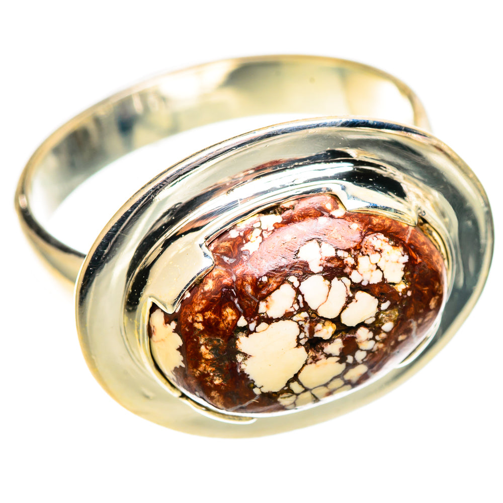 Wild Horse Jasper Rings handcrafted by Anasilvercos - RING108802 - Photo 2