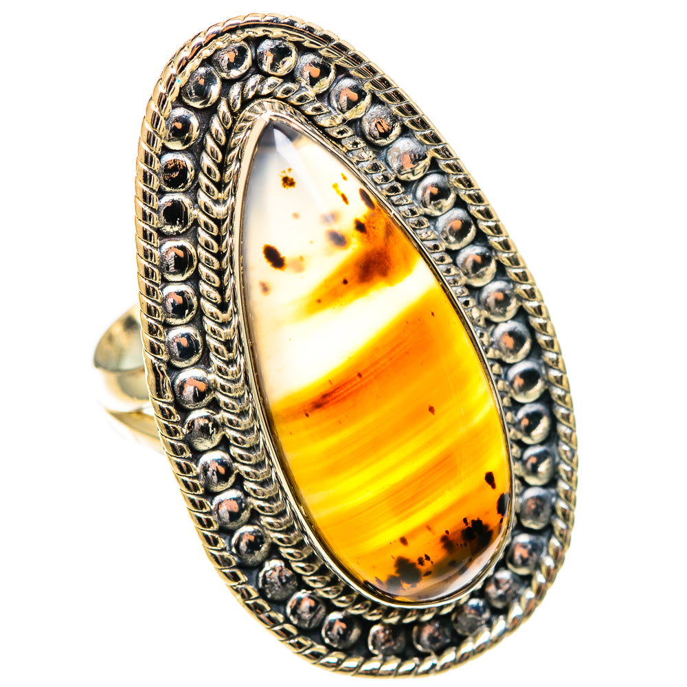 Montana Agate Rings handcrafted by Anasilvercos - RING108838 - Photo 2