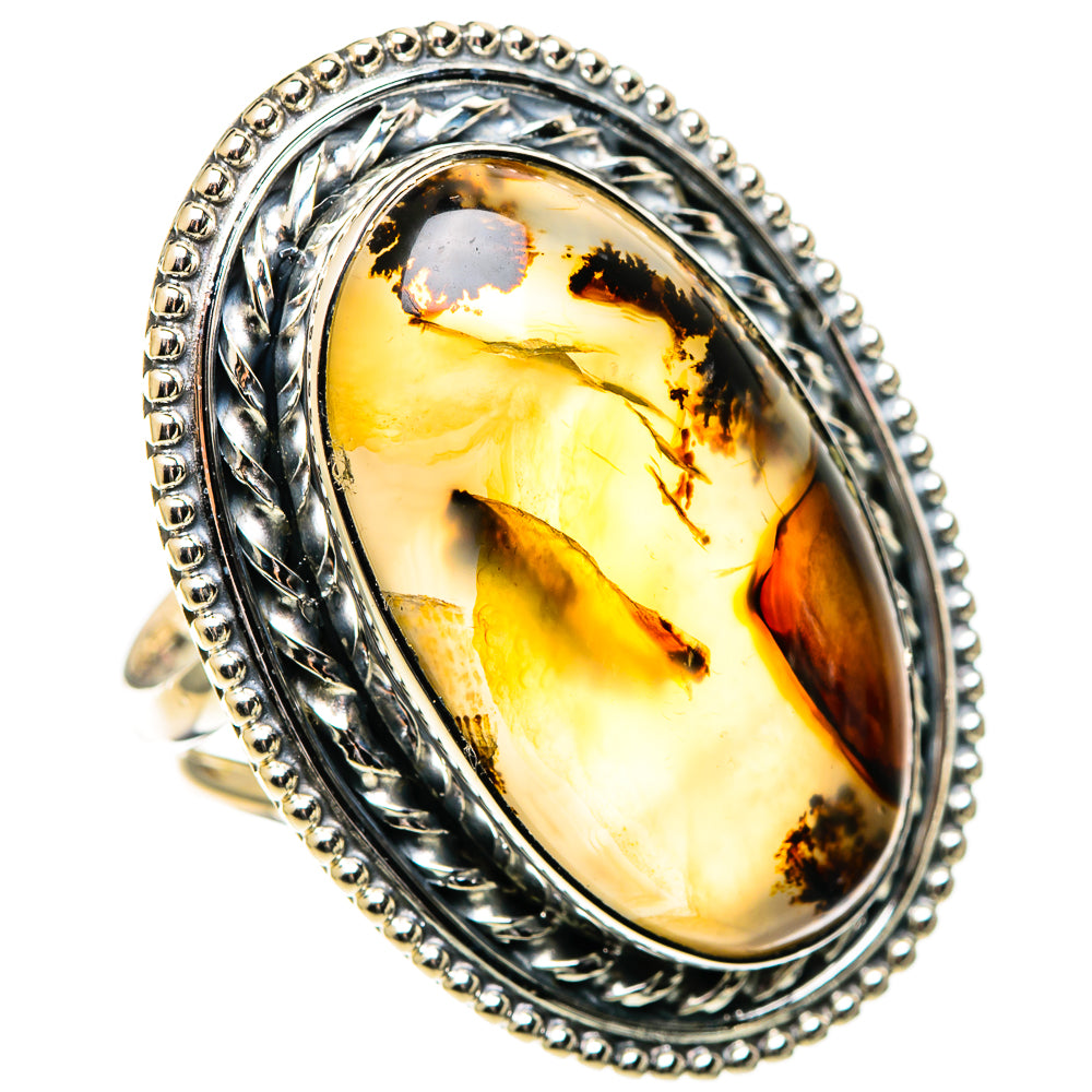 Montana Agate Rings handcrafted by Anasilvercos - RING108876 - Photo 2