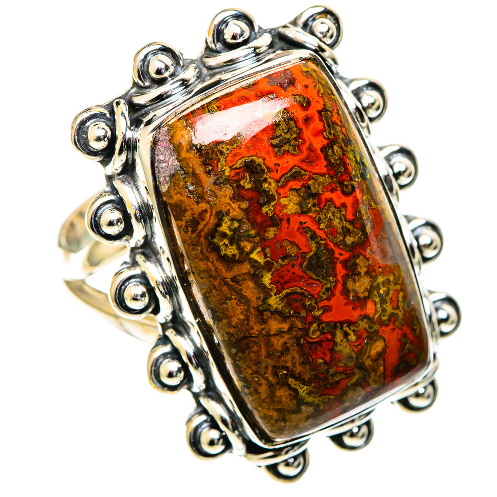 Moroccan Agate Rings handcrafted by Anasilvercos - RING108877 - Photo 2