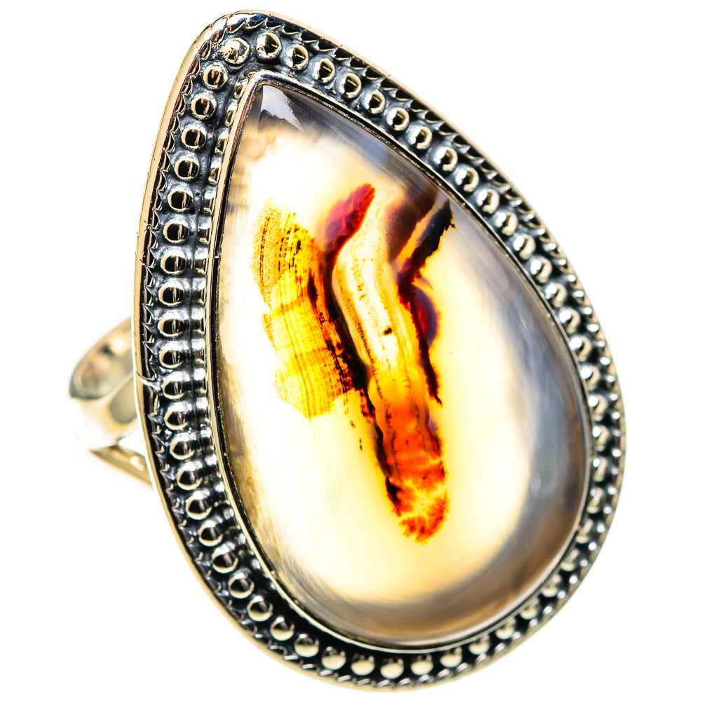 Montana Agate Rings handcrafted by Anasilvercos - RING108880 - Photo 2