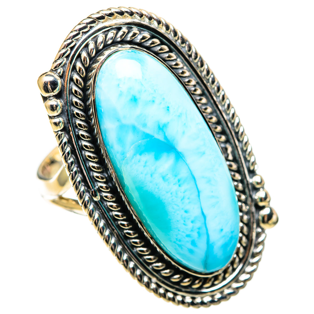 Larimar Rings handcrafted by Anasilvercos - RING108900 - Photo 2