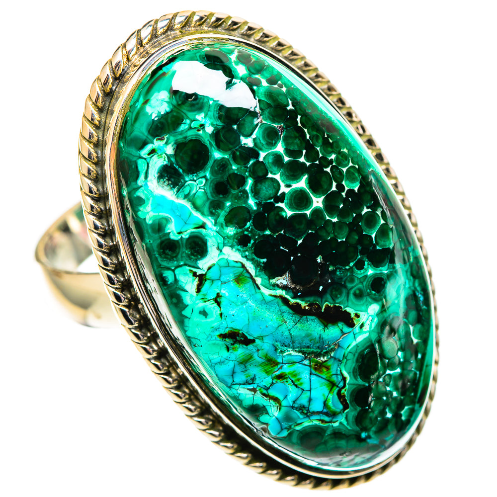 Chrysocolla Rings handcrafted by Anasilvercos - RING108906 - Photo 2