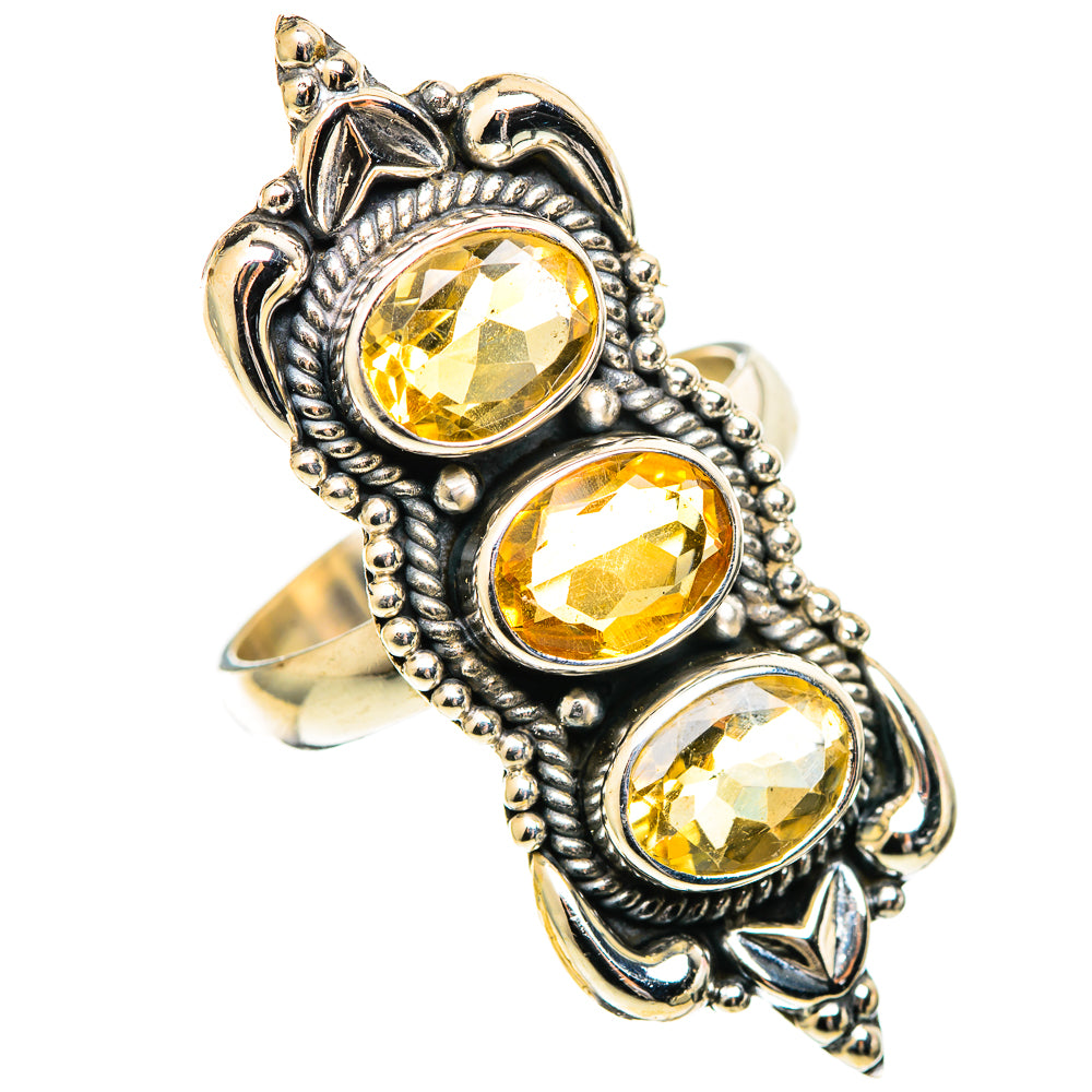 Citrine Rings handcrafted by Anasilvercos - RING108917 - Photo 2
