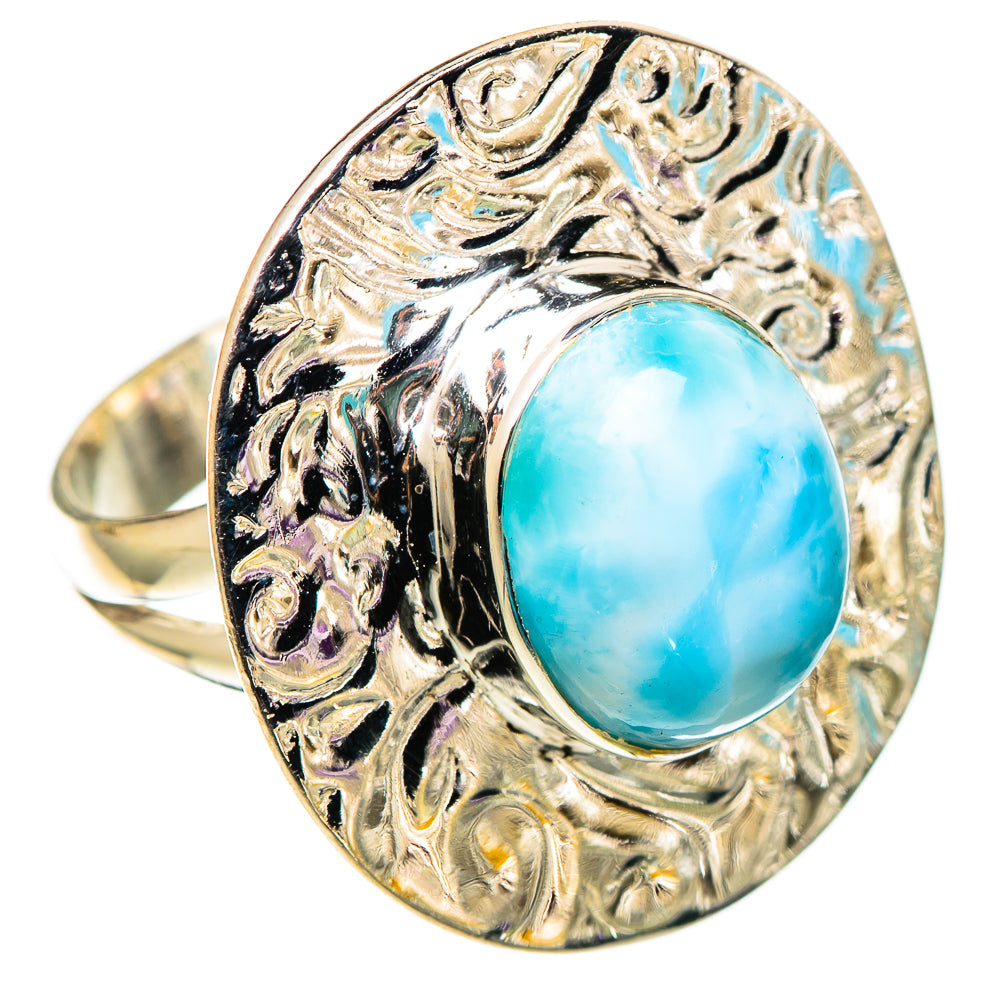 Larimar Rings handcrafted by Anasilvercos - RING108924 - Photo 2