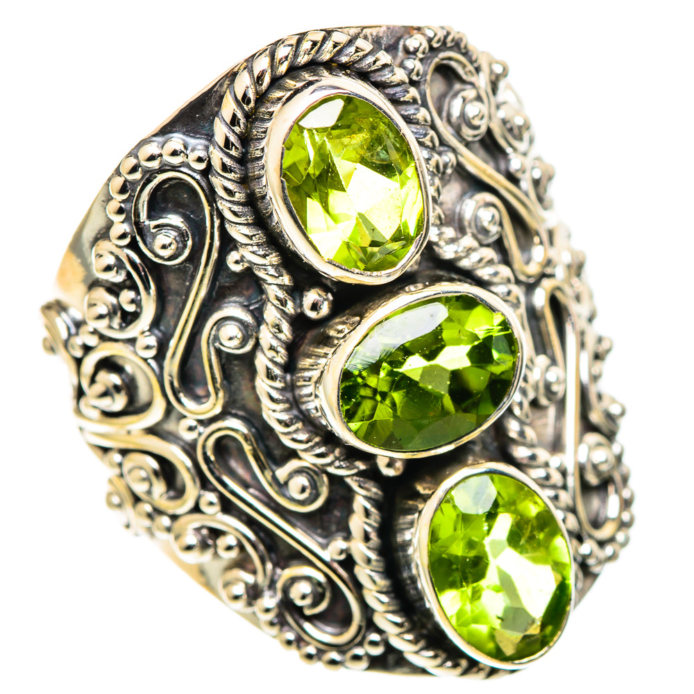 Peridot Rings handcrafted by Anasilvercos - RING108934 - Photo 2