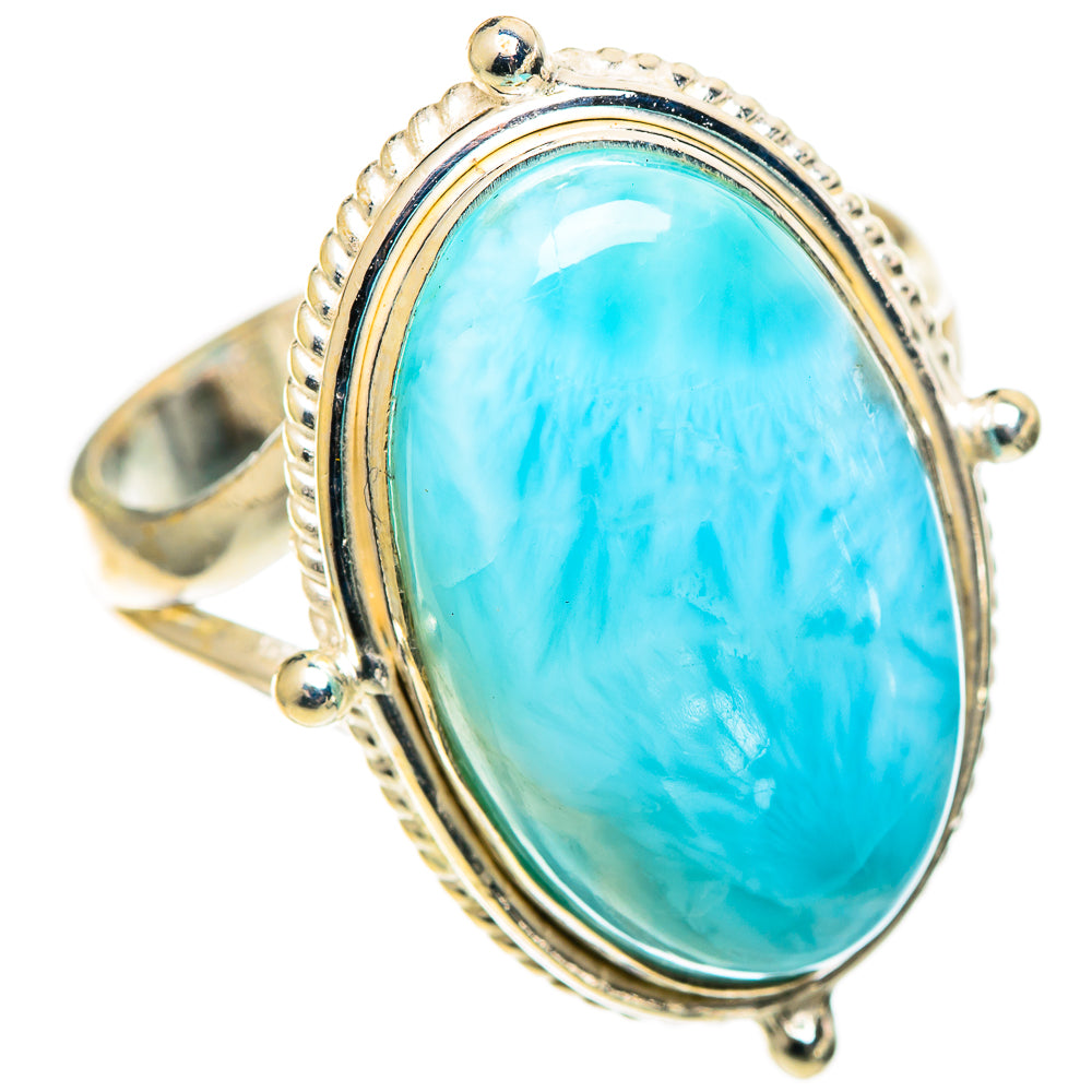 Larimar Rings handcrafted by Anasilvercos - RING108959 - Photo 2