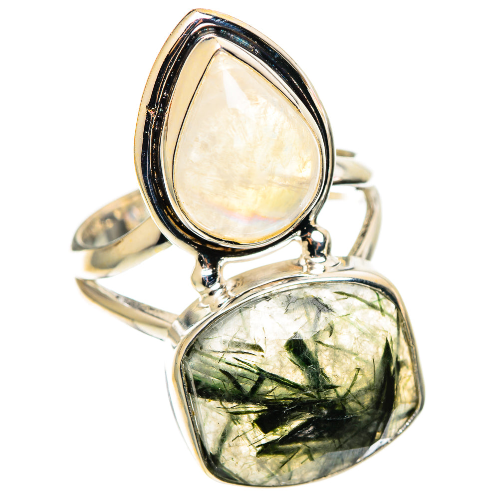 Tourmalinated Quartz Rings handcrafted by Anasilvercos - RING108977 - Photo 2
