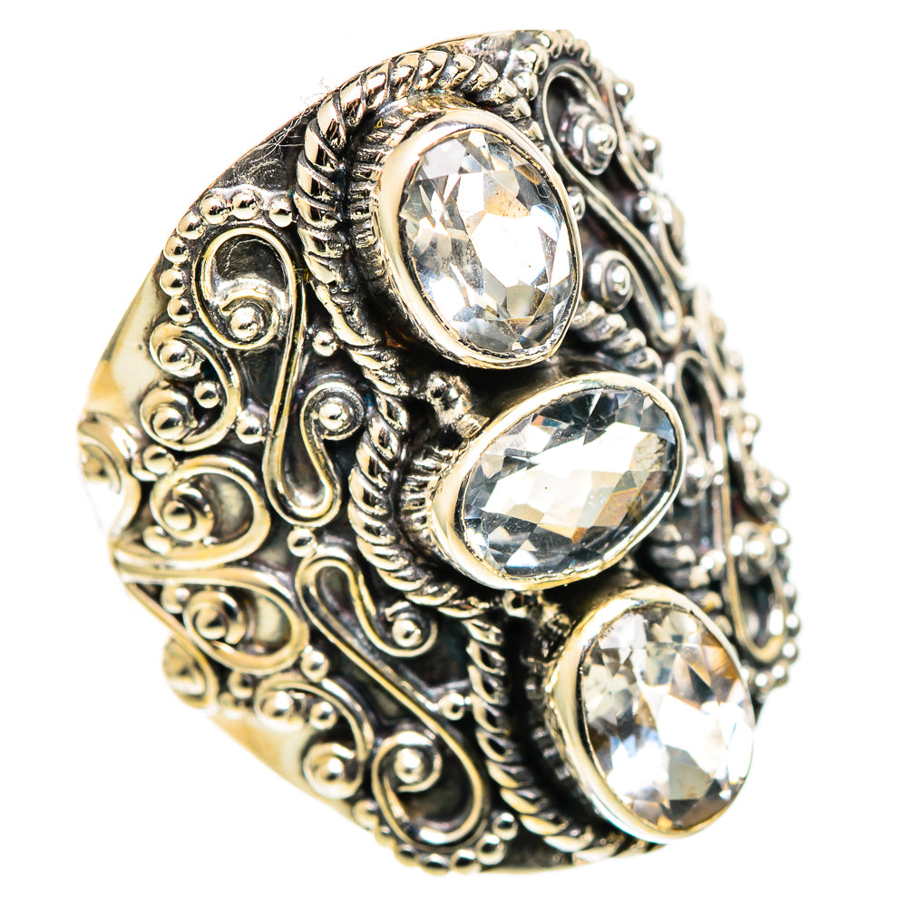 White Quartz Rings handcrafted by Anasilvercos - RING108979 - Photo 2