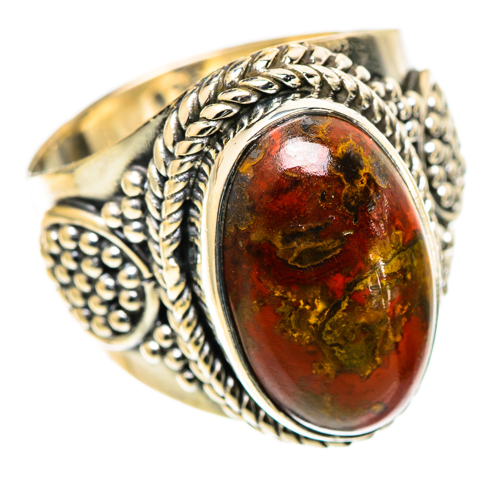 Moroccan Agate Rings handcrafted by Anasilvercos - RING108998 - Photo 2