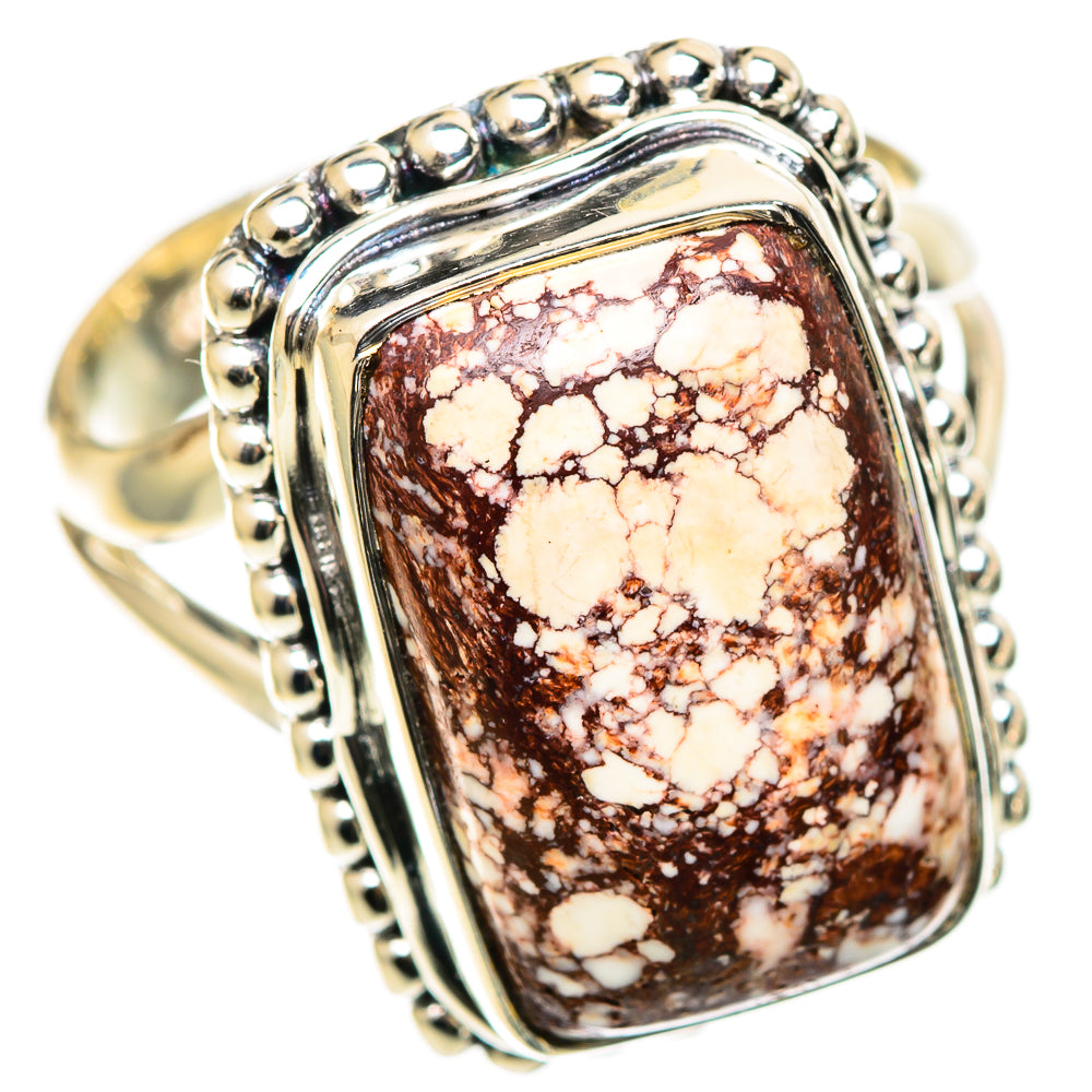 Wild Horse Jasper Rings handcrafted by Anasilvercos - RING108999 - Photo 2