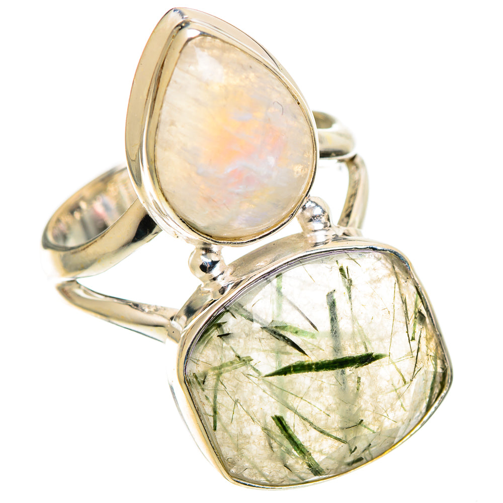 Tourmalinated Quartz Rings handcrafted by Anasilvercos - RING109010 - Photo 2